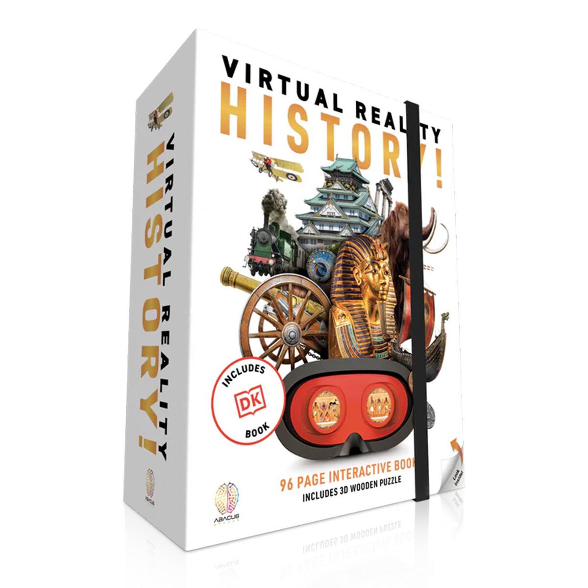 Abacus Brands - Virtual Reality History! - Illustrated Interactive VR Book and STEM Learning Activity Set