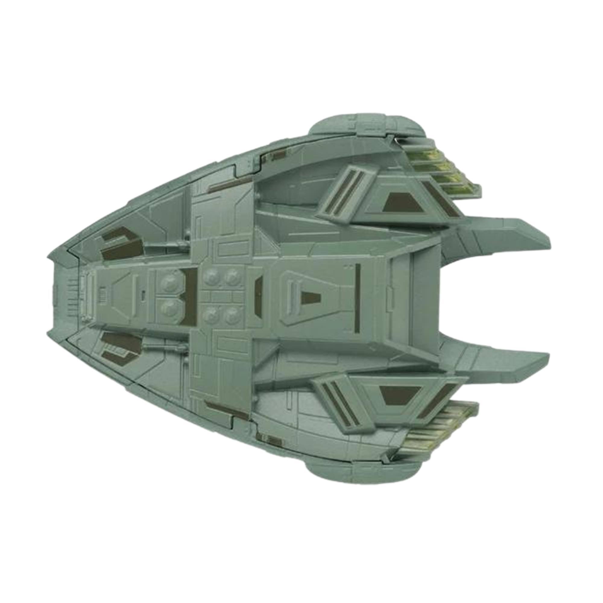 Alt View 4. Eaglemoss - Eaglemoss Star Trek Starship Replica | Klingon Transport - Grey.