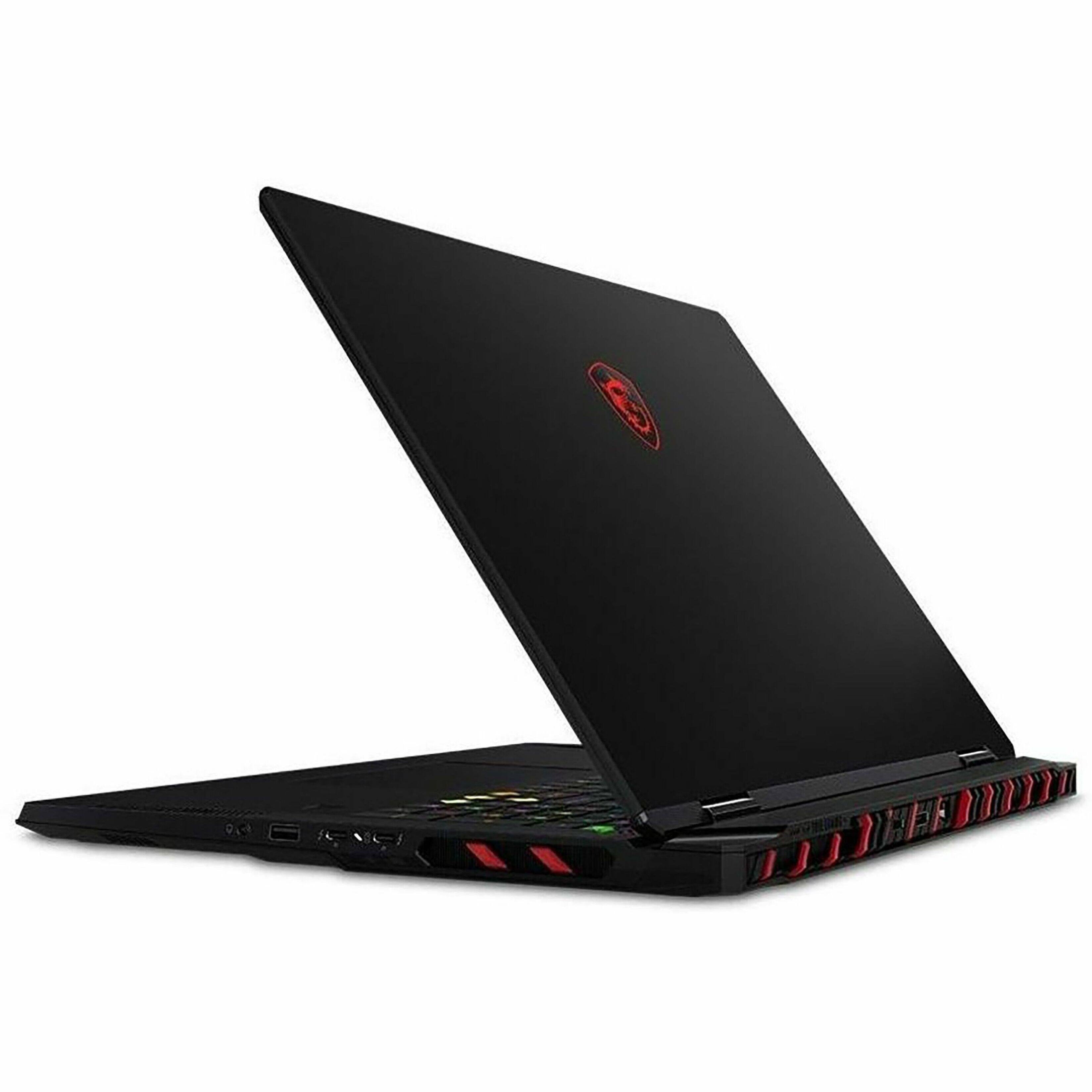 Alt View 11. MSI - Raider 18HX AI 18" 120Hz Gaming Laptop UHD+ miniLED - Intel Core Ultra 9 285HX with 64GB Memory - RTX 5080 - 4TB SSD - Core Black, Black.