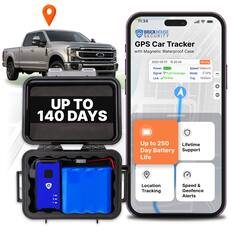 BRICKHOUSE SECURITY
GPS Car Tracker with Magnetic Waterproof Case
2022-03-07 15:22:49
Moving
Power
Signal Full Coverage
Mode GPS
Link Online
Trip 1925km
140 DAYS
Up to 250 Day Battery Life
Lifetime Support
Location Tracking
Speed & Geofence Alerts