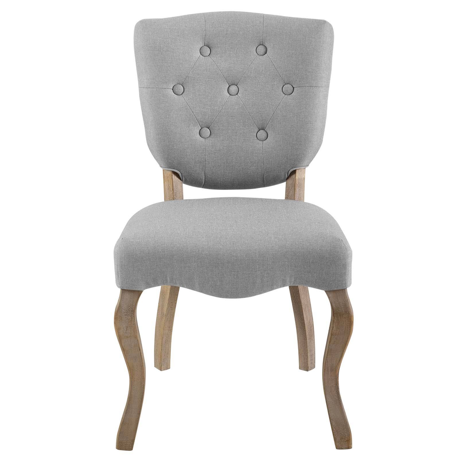 Alt View 1. Modway - Array Dining Side Chair Set of 2 by Modway - Light Gray.