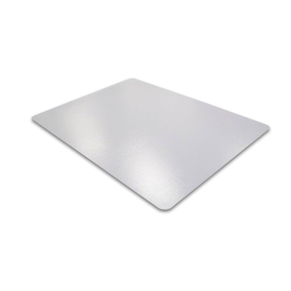 Alt View 2. Floortex - Rectangular Chair Mat with Anti-Slip Backing For Hard Floors - 30" x 48" - Tinted.