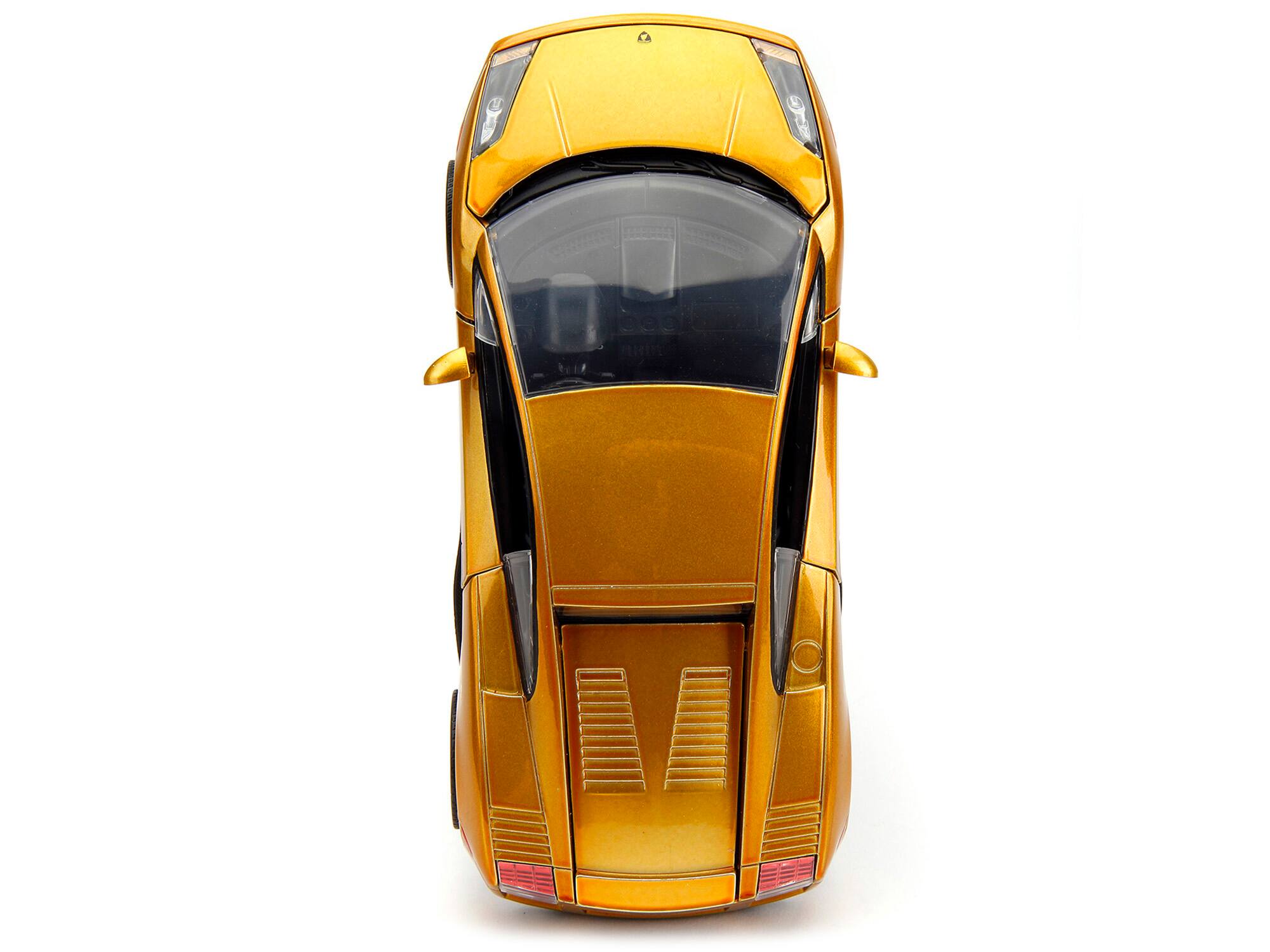 Jada Toys Fast & Furious X 1:24 Gold Lamborghini Gallardo Die Cast