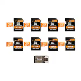 Spypoint - MicroSD-32GB Memory Card (8-Pack) with Reader Bundle