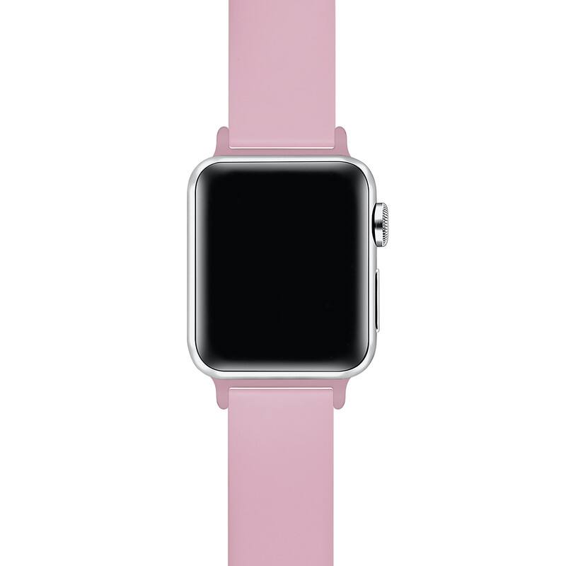 Back. Posh Tech - Silicone Band for Apple Watch - Cosmetic Pink.