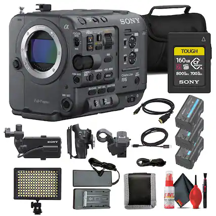 E-mount
MOLD MEC
SONY
1 PRESET VARIABLE FOCUS
4K
AUTO + AST
NO
AUTO +
BN
MAN
De
I
RS
AUT
1
FULL
THUMBNAIL
CANCEL
PUSH
AUTO
BACK
Cinema Line
MENU
SS
FX6
SHUTTER
ISO
SAINT
ANT
TOUGH
160 GB
CF express G
400
A
800 MBs
700 MBs
SONY
Full-Frame
WB SET
ECT
SONY
SONY
SAVE
CLEAN