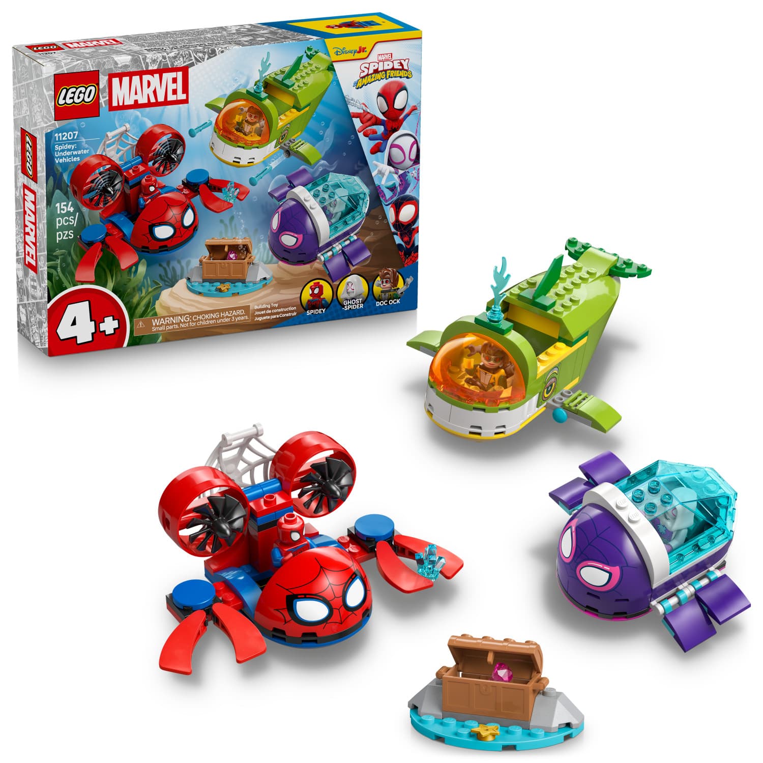 LEGO - Marvel Spidey And His Amazing Friends Spidey: Underwater Vehicles 11207 price history on PriceWatchPro