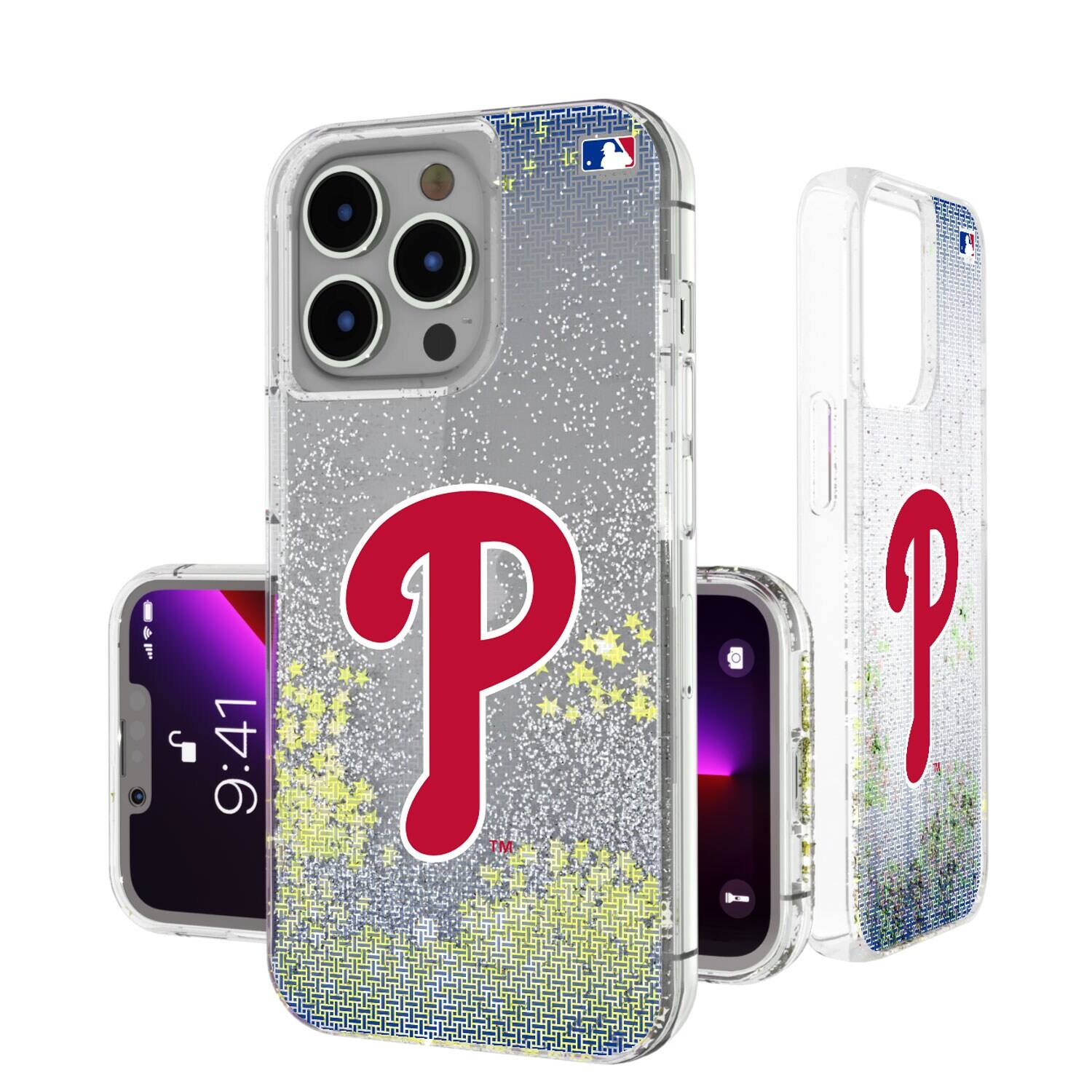 Keyscaper - MLB - Philadelphia Phillies - Linen Logo iPhone Glitter Case - 16 Pro Max - Multicolor price history on PriceWatchPro
