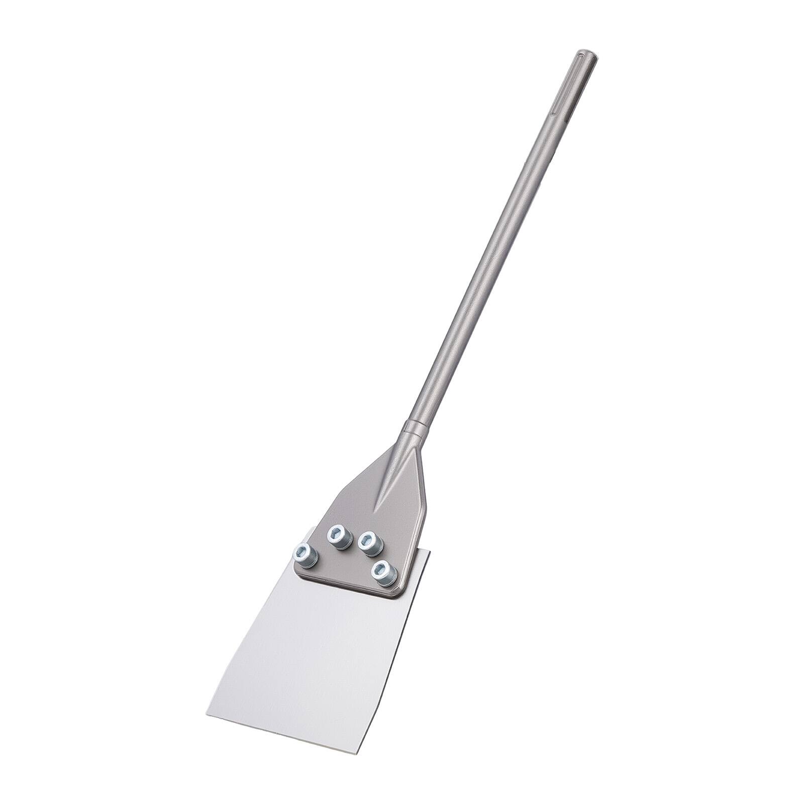 Front. VEVOR - SDS Max Floor Scraper,23.6" x 5.9" Chisel Bit with SDS Max Shank, Compatible with Rotary Hammers,Heat Treated 40Cr Alloy - Silver.
