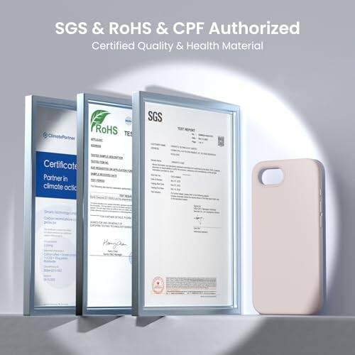 SGS & RoHS & CPF Authorized
Certified Quality & Health Material
SGS T
ROHS TES
Partner in climate action