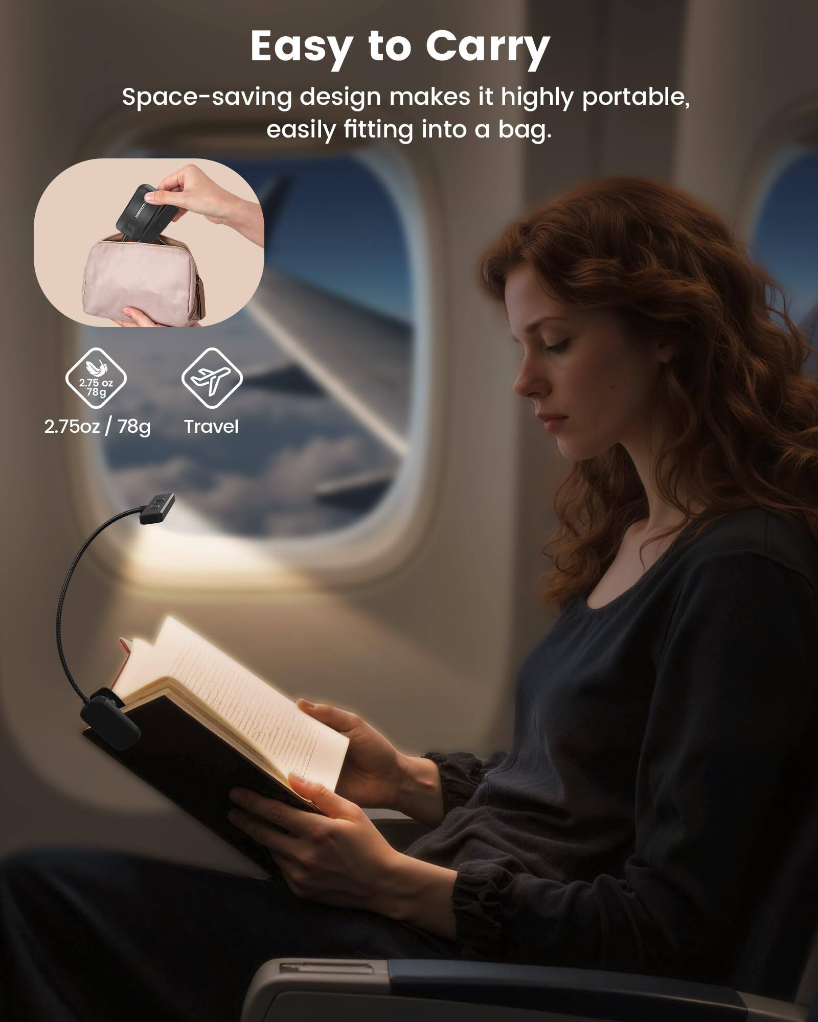 Easy to Carry

Space-saving design makes it highly portable, easily fitting into a bag.

2.75oz / 78g

Travel