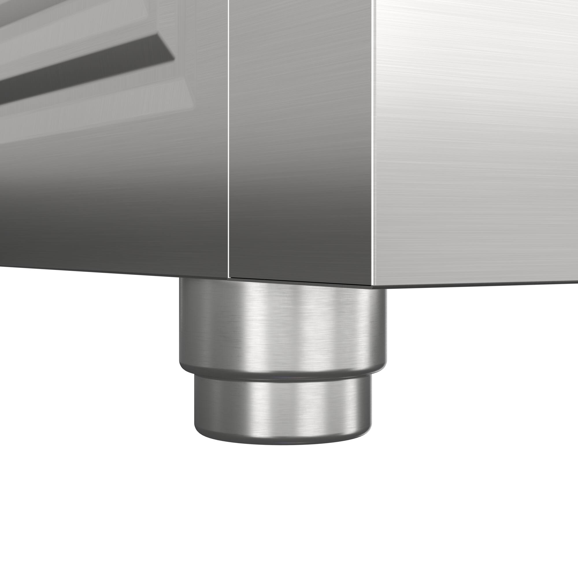 Alt View 8. Koolmore - 36" Professional Induction Oven Range With 11 Kw Polished Glass Ceramic Cooktop, 7.8 Kw True Convection Oven, 6 Cu. Ft. - Stainless-Steel.