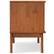 Alt View 6. Simpli Home - Draper SOLID HARDWOOD Mid Century 72 inch TV Stand in Teak Brown For TVs up to 80 inches - Teak Brown.