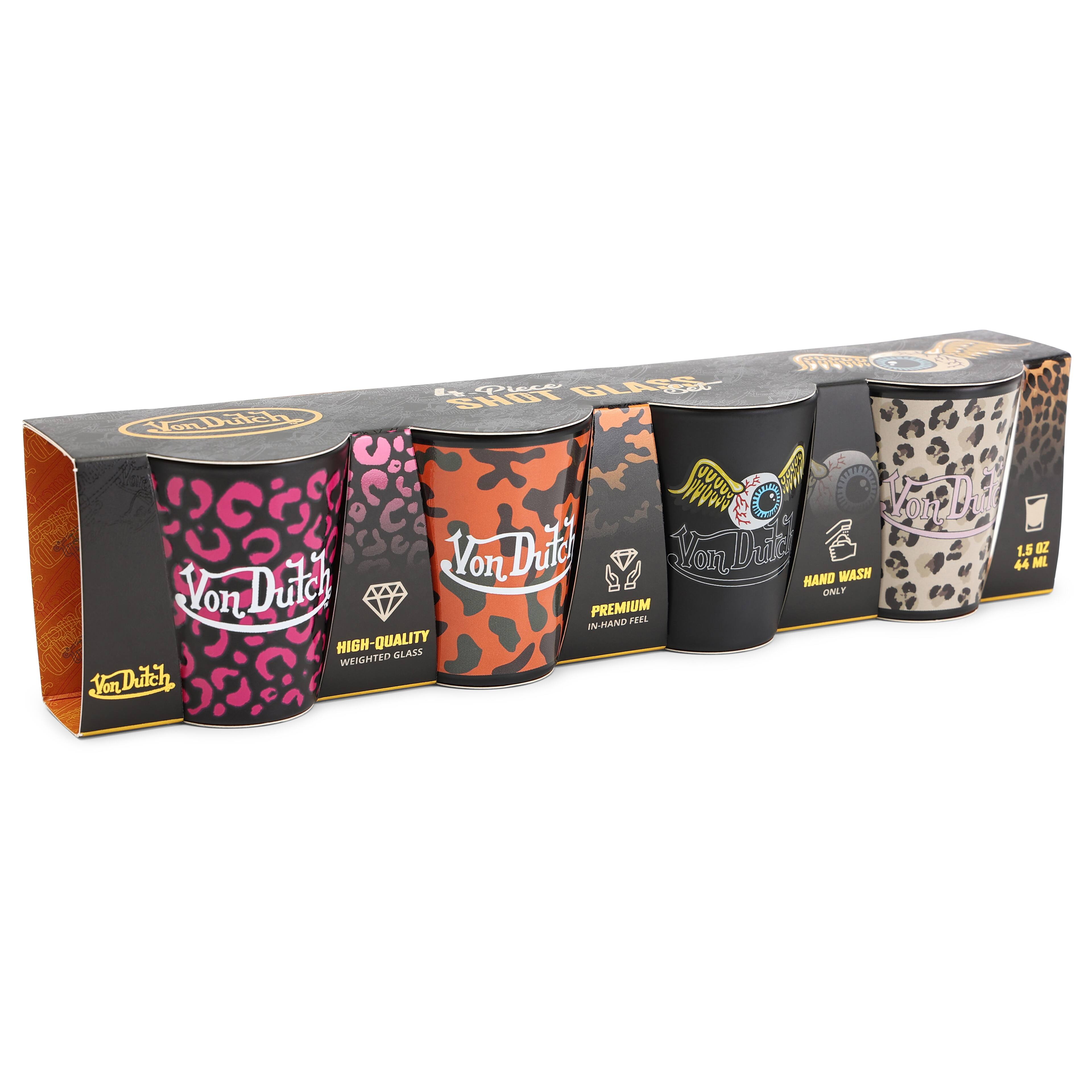 SHOT Piece GLASS VonDutch SUNSTER VIONA VonDutch !!! Kalling HAND WASH 44 1.5 ML OZ LonDate's IN-HAND PREMIUM FEEL ONLY HIGH-QUALITY WEIGHTED GLASS LanDratch