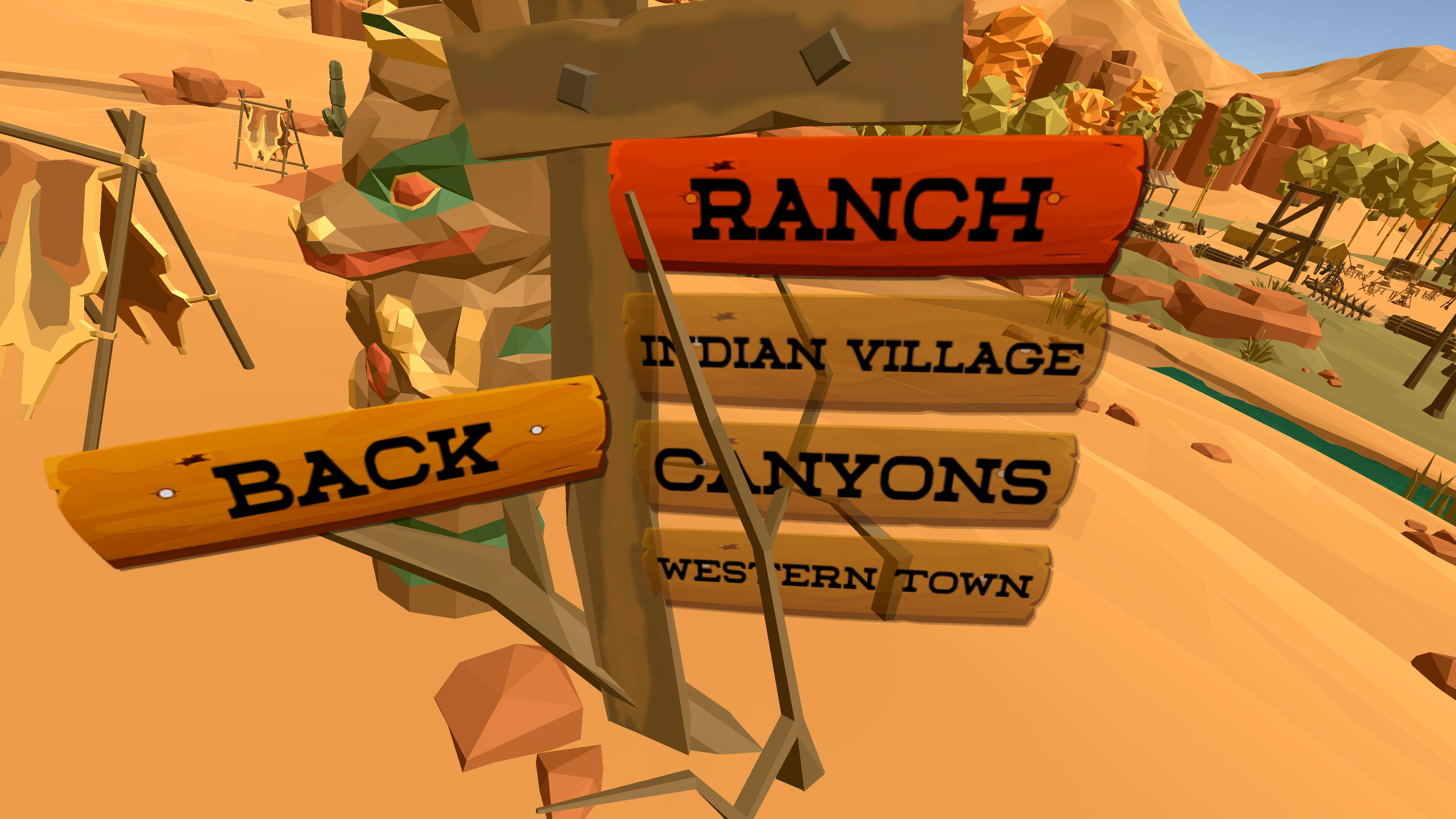 RANCH
INDIAN VILLAGE
CANYONS
WESTERN TOWN
BACK