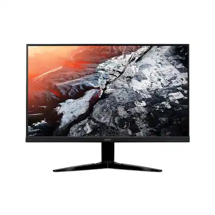 Front. Acer - Nitro KG271U - 27" Monitor FullHD 2560x1440 VA 170Hz 1ms VRB 250Nit HDMI - Black.