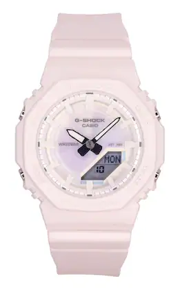 Casio - G-Shock Analog Digital Resin Strap Dial Quartz GMA-P2100PC-4A 200M Women's Watch - Polarized Pink