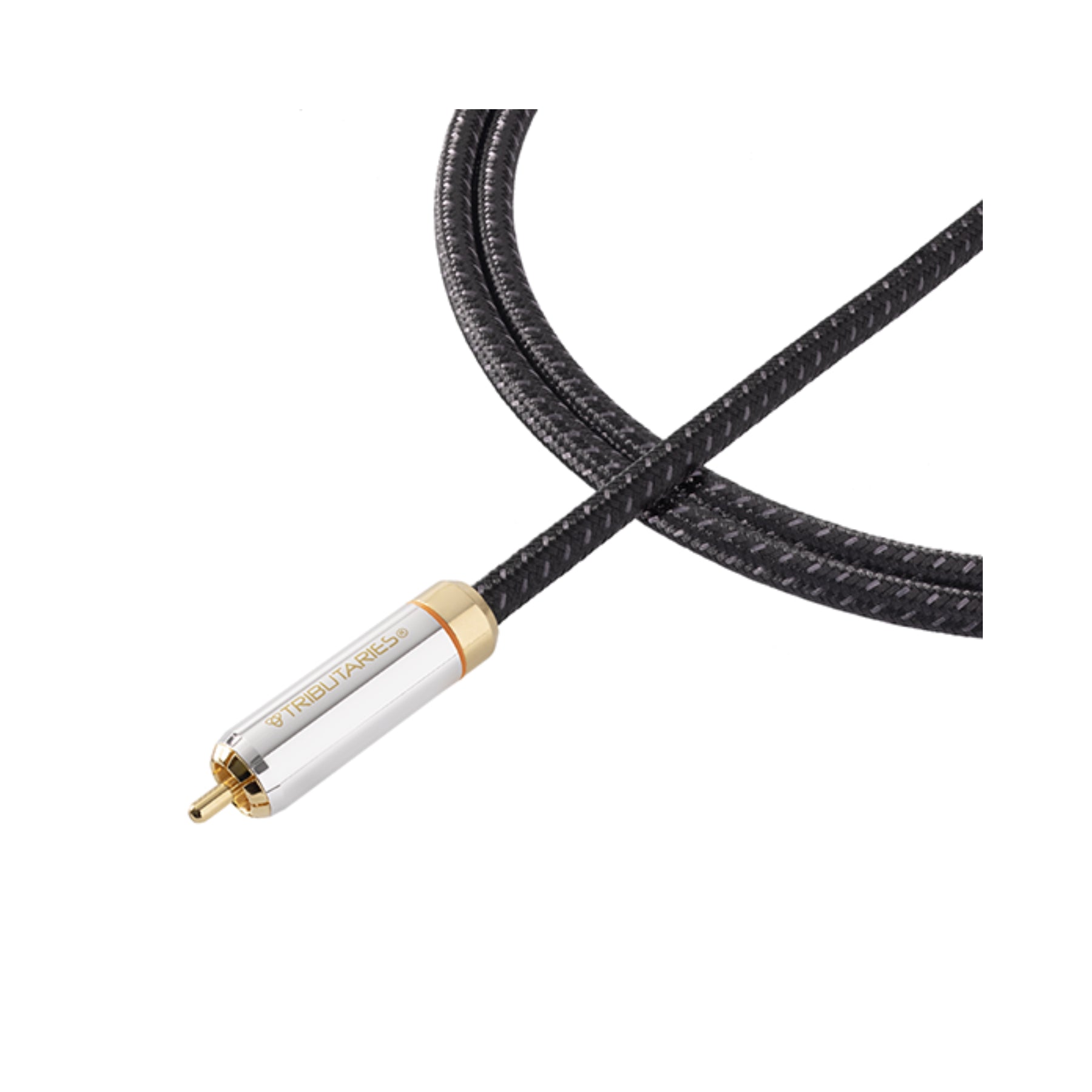 Angle. Tributaries - Model 8AD Digital Cable - 1M - Silver.