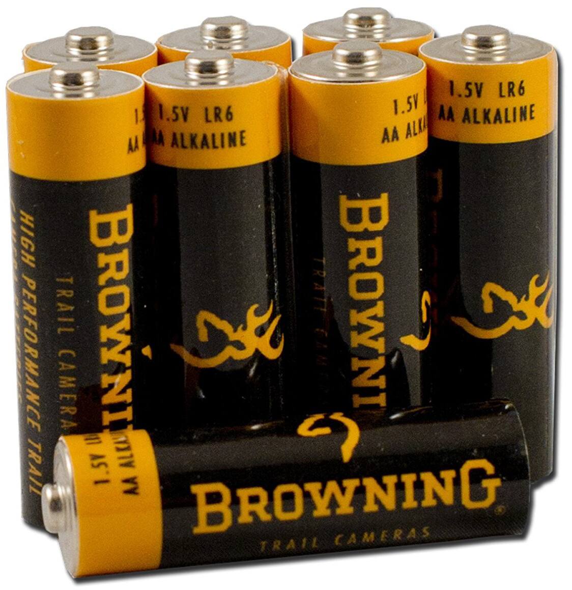 HIGH PERFORMANCE TRAIL  
1.5V LR6 | 1.5V LR6  
1.5V AA ALKALINE  
AA ALKALINE  
AA ALKA  
AA TRAIL CAMERA  
1.5V - BROWN ALKAS  
BROWN  
BROWNING TRAIL CAMERAS