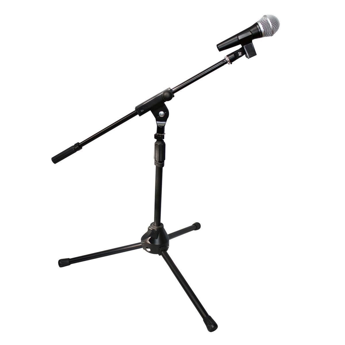 Alt View 1. ProX - ProX T-MIC05 Short Tripod Microphone Stand with Telescopic Boom.