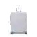 Angle. TUMI - 19 Degree Frame Continental 4 Wheel Carry On - Pearl Gray Texture.
