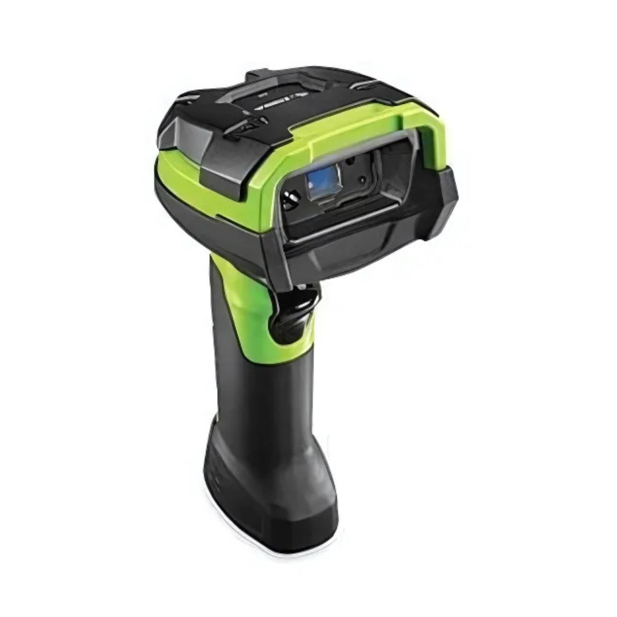 Angle. Zebra - Zebra DS3678-SR Cordless Ultra-Rugged 1D/2D Bluetooth Wireless Barcode Scanner - Green.