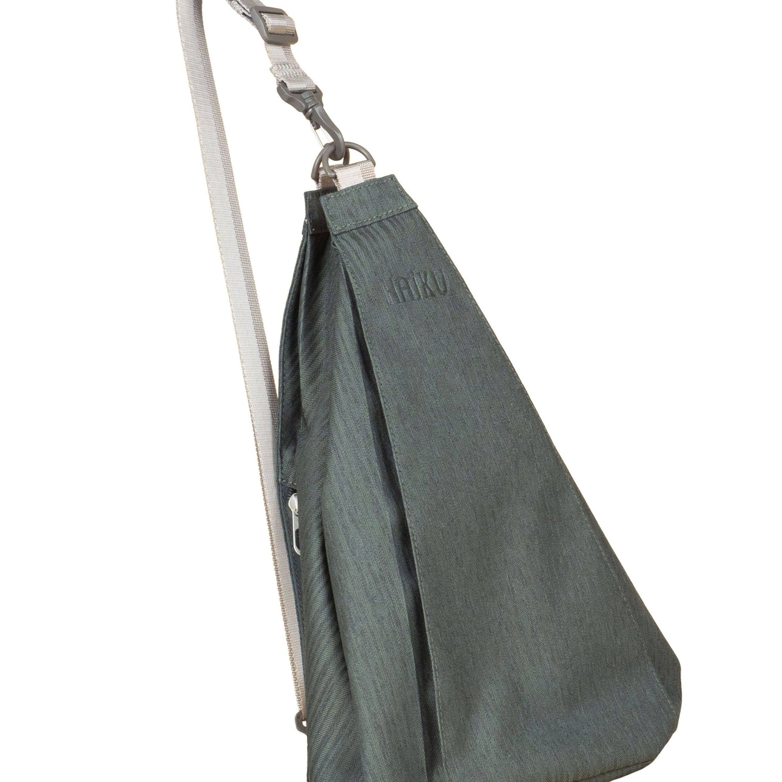 Left. Haiku - Haiku Crescent 2.0 Handbag - Deep Forest.