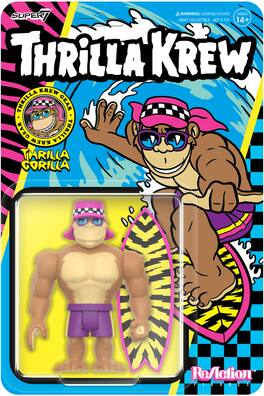 Super7 - Thrilla Krew - ReAction Figures Wv2 - Thrilla Gorilla - Collectibles - Multicolor