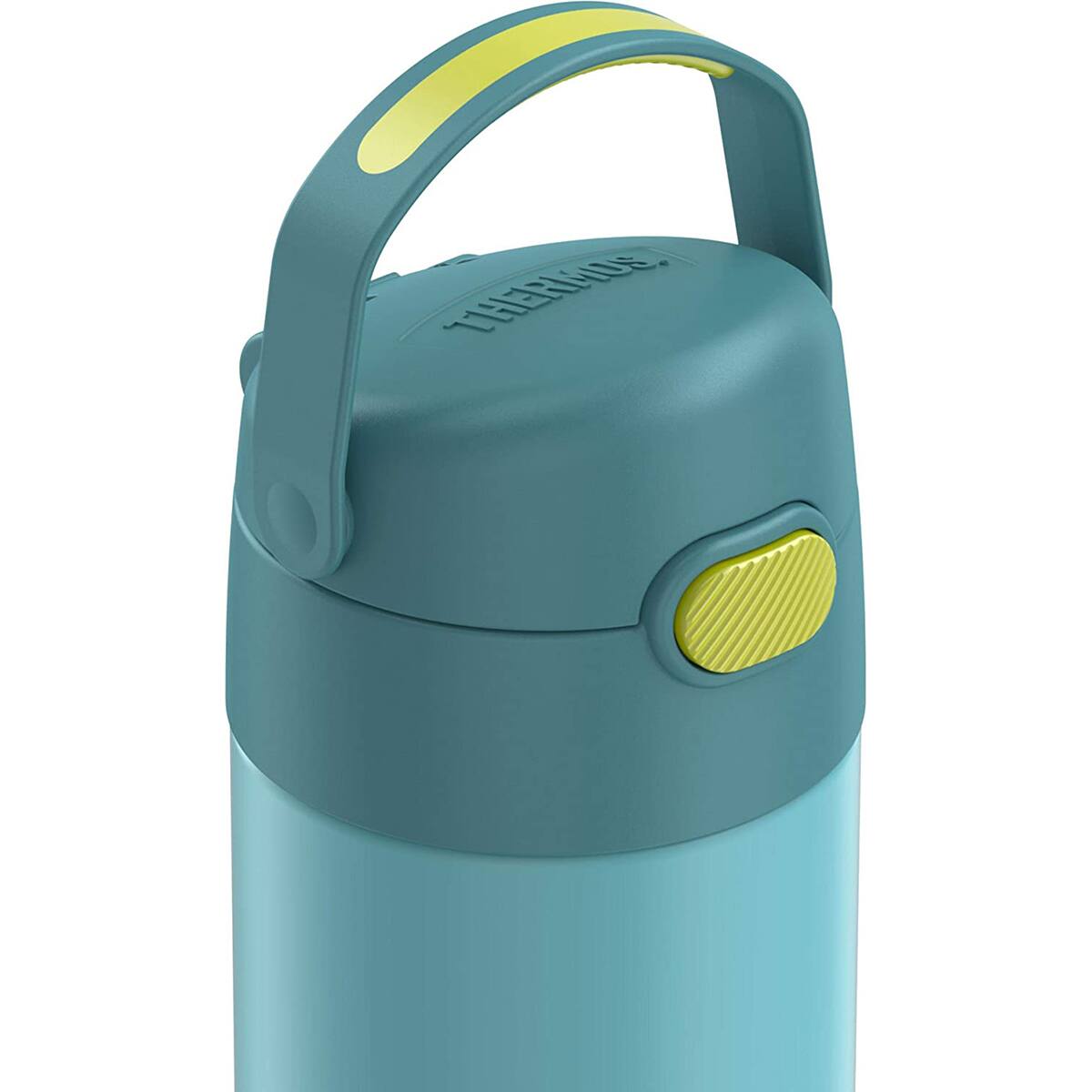 Alt View 3. Thermos - Thermos 12 oz. Kid's Funtainer Insulated Water Bottle - Blue/Green - Blue/Green.