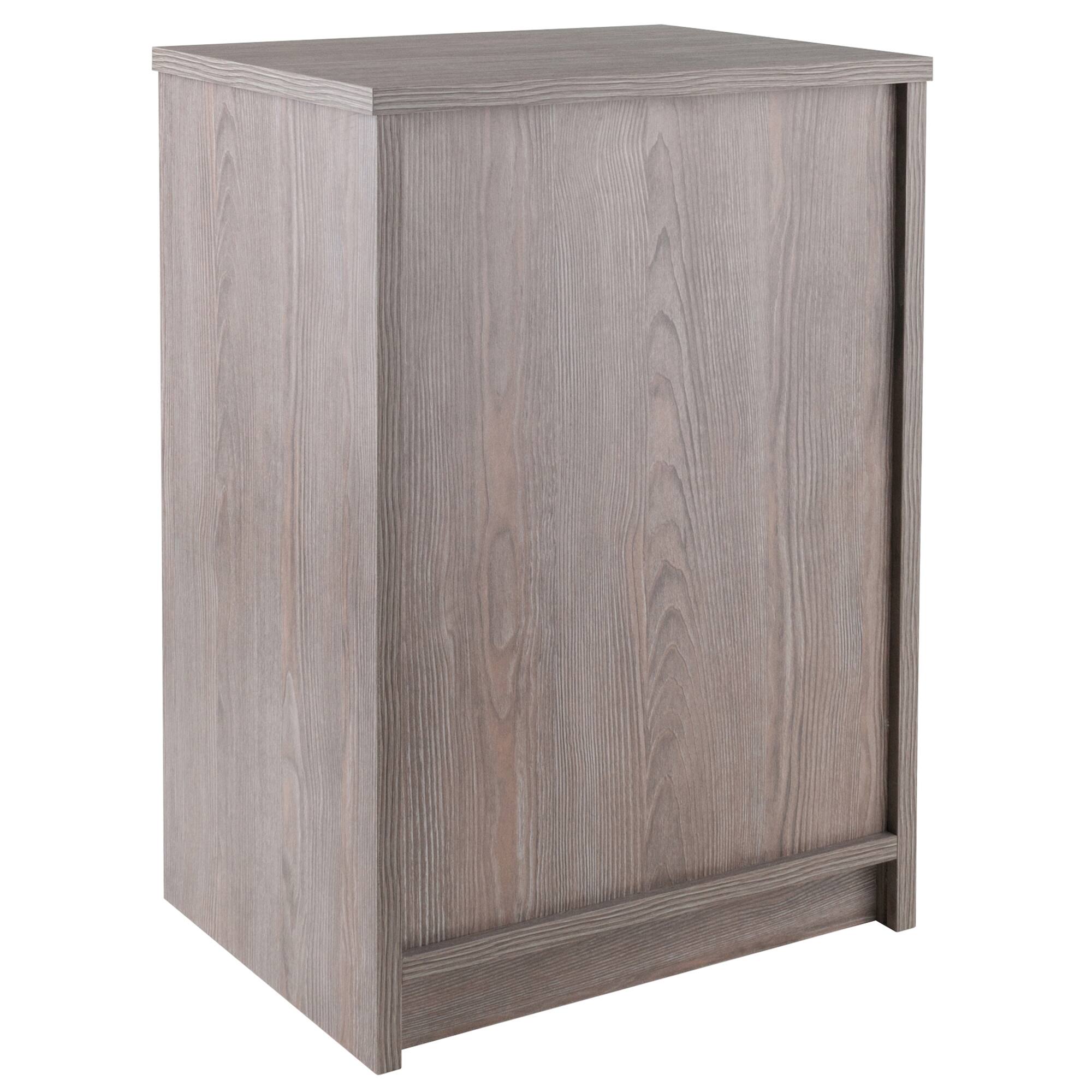 Alt View 2. Winsome Wood - Rennick Accent Table, Nightstand - Ash Gray.