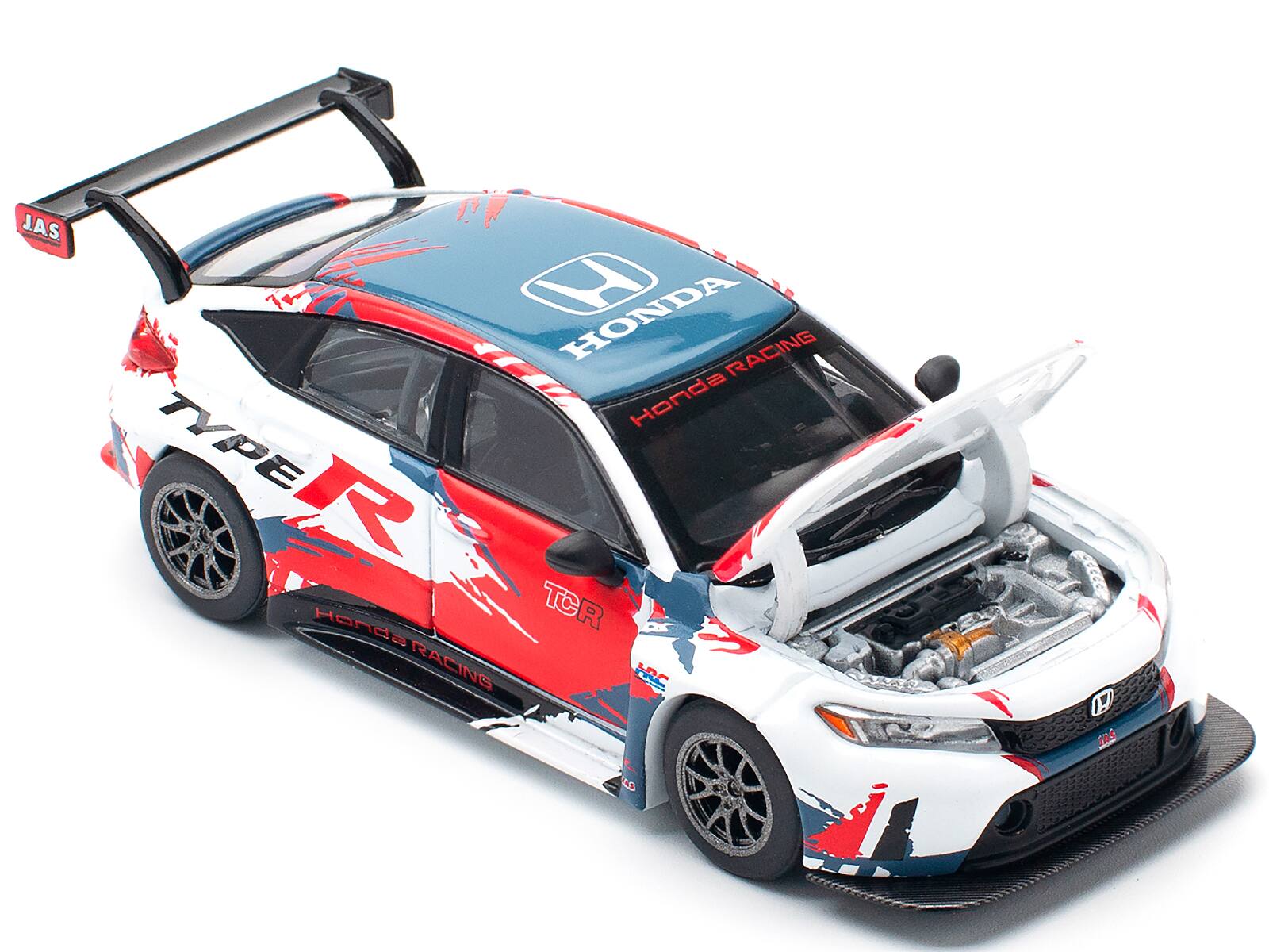 JA.S.  
HONDA RACING  
Honda TYPE R  
Honda TCR  
RACING  
LAC T 3933  
JA5 N8