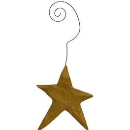 BreeBe - Antique Star Ornament - Gold