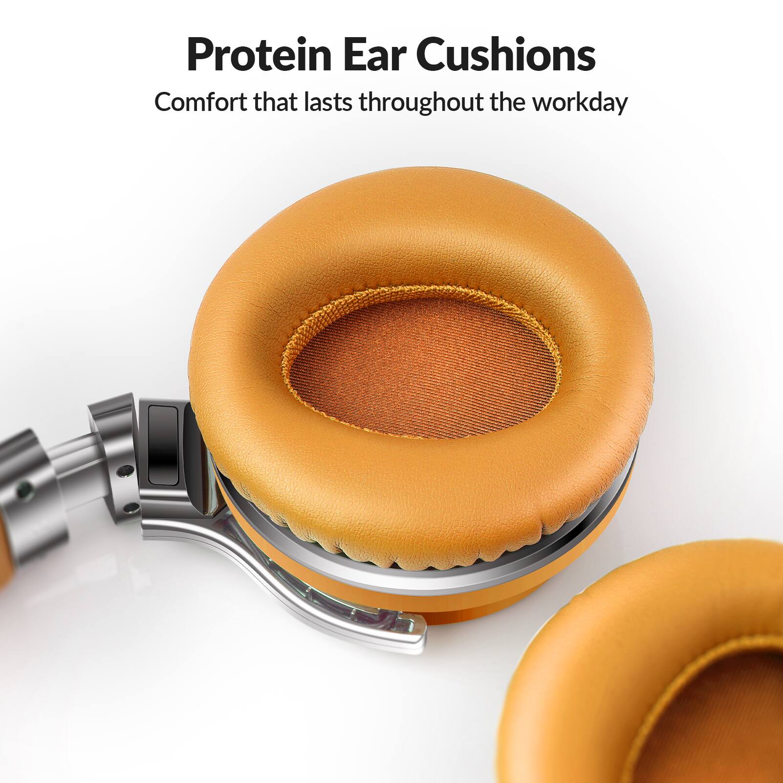 Protein Ear Cushions  
Comfort that lasts throughout the workday