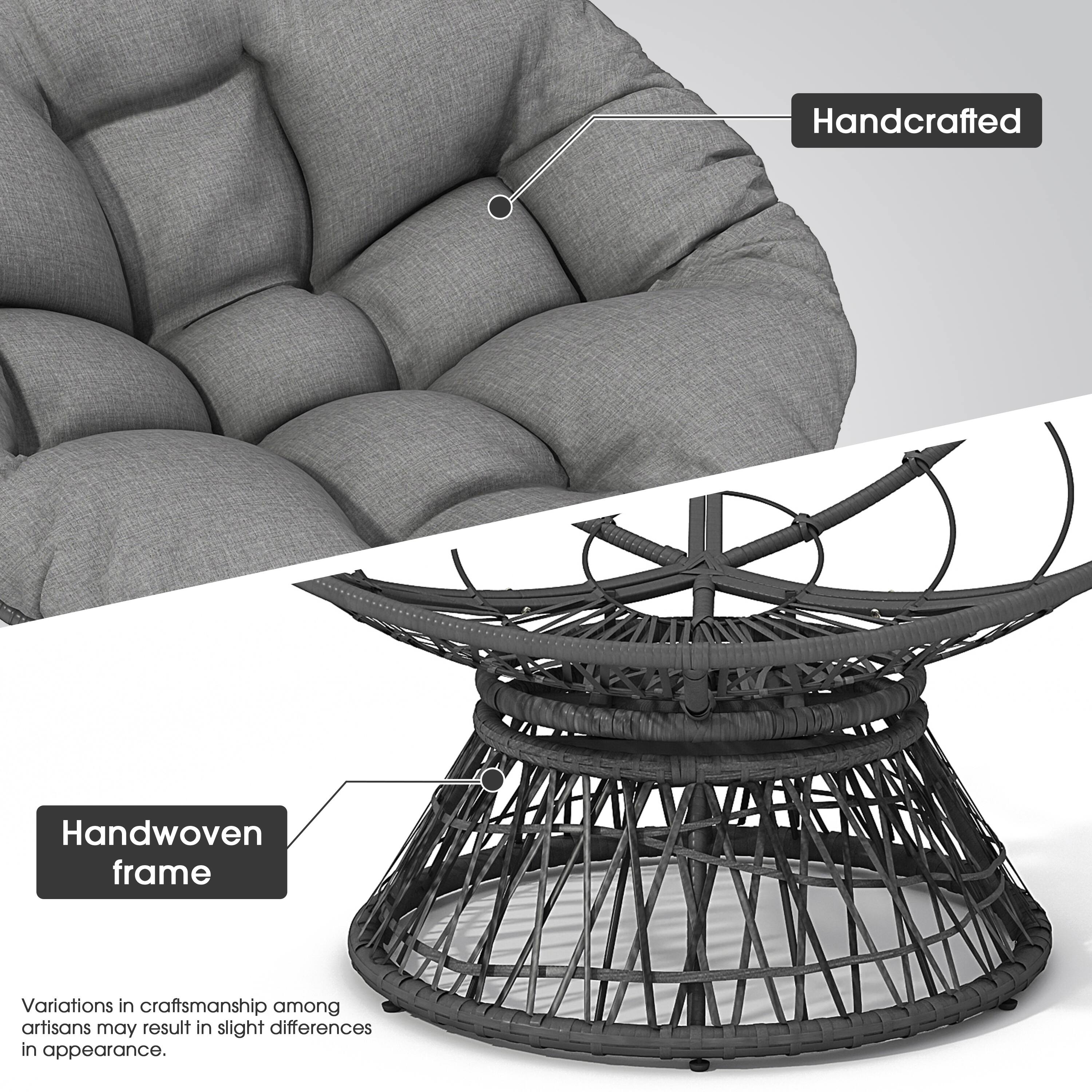 Handcrafted

Handwoven frame

Variations in craftsmanship among artisans may result in slight differences in appearance.