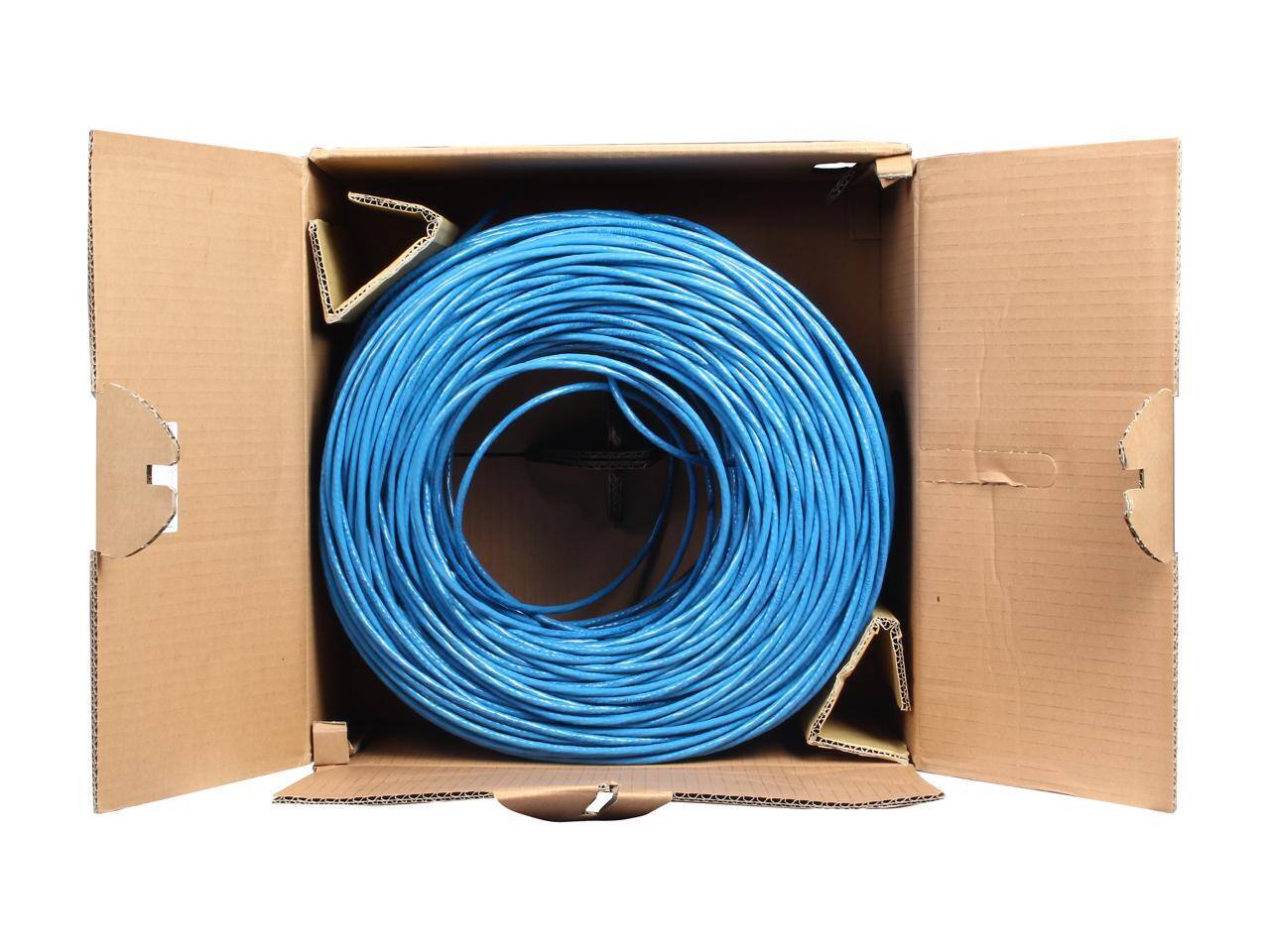 Alt View 1. StarTech.com - StarTech.com WIR6CMRBL 1000 ft. Cat CAT6 - 500 MHz Blue Bulk Roll of Blue CMR Cat 6 Solid UTP Riser Cable.
