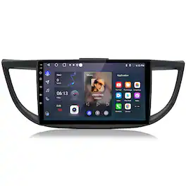 Junsun - 10" 2+64GB Android 15 carplay For Honda CRV-2 2012-2016 Car Stereo Radio GPS Navi WIFI SWC RDS Bluetooth FM - Black