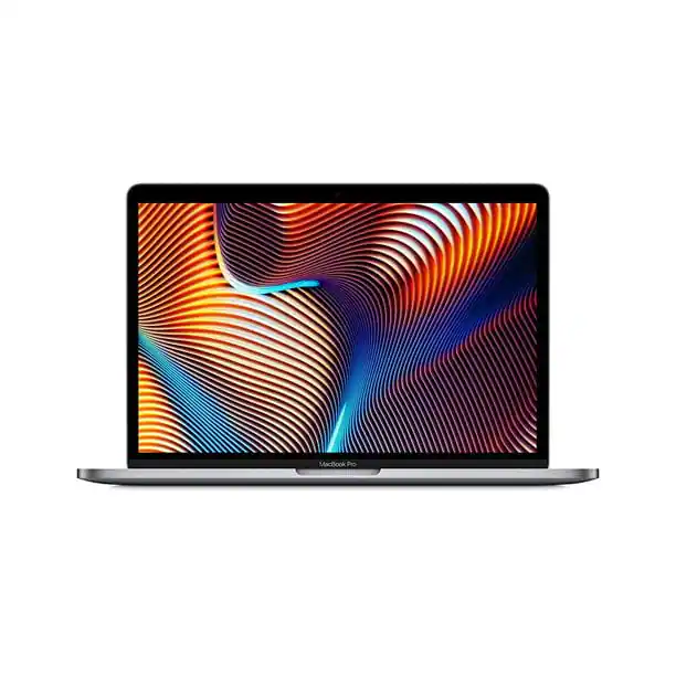 Front. Apple - Apple MacBook Pro Retina Core i5-8259U Quad-Core 2.3GHz 8GB 256GB SSD 13.3" Notebook (Silver) (Mid 2018) - Silver.