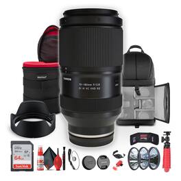 Tamron - 70-180mm f/2.8 Di III VC VXD G2 Lens For (Sony E) Mirrorless Cameras Bundle (International Version)