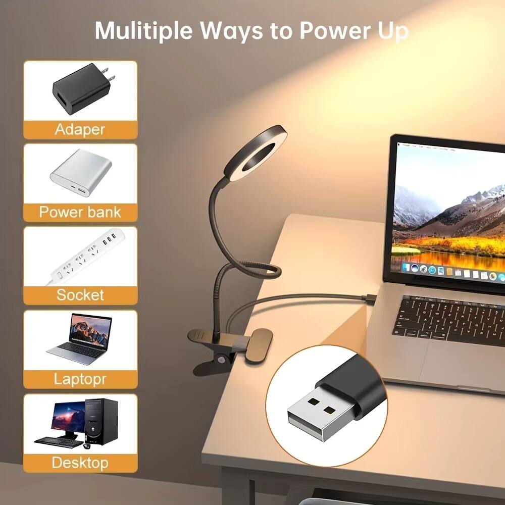 Multiple Ways to Power Up

- Adapter
- Power bank
- Socket
- Laptop
- Desktop