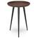 Front. Simpli Home - Clairmont Round Side Table - Cognac.
