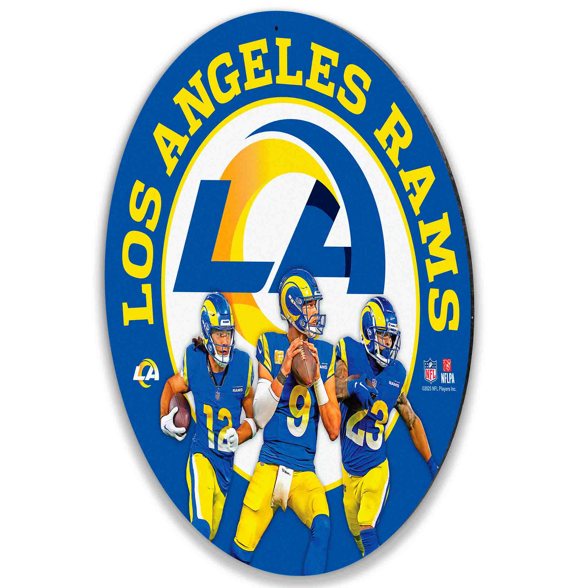 LOS ANGELES RAMS  
LA  
NFLPA  
2023 NFL Players Inc.  
12 9 23