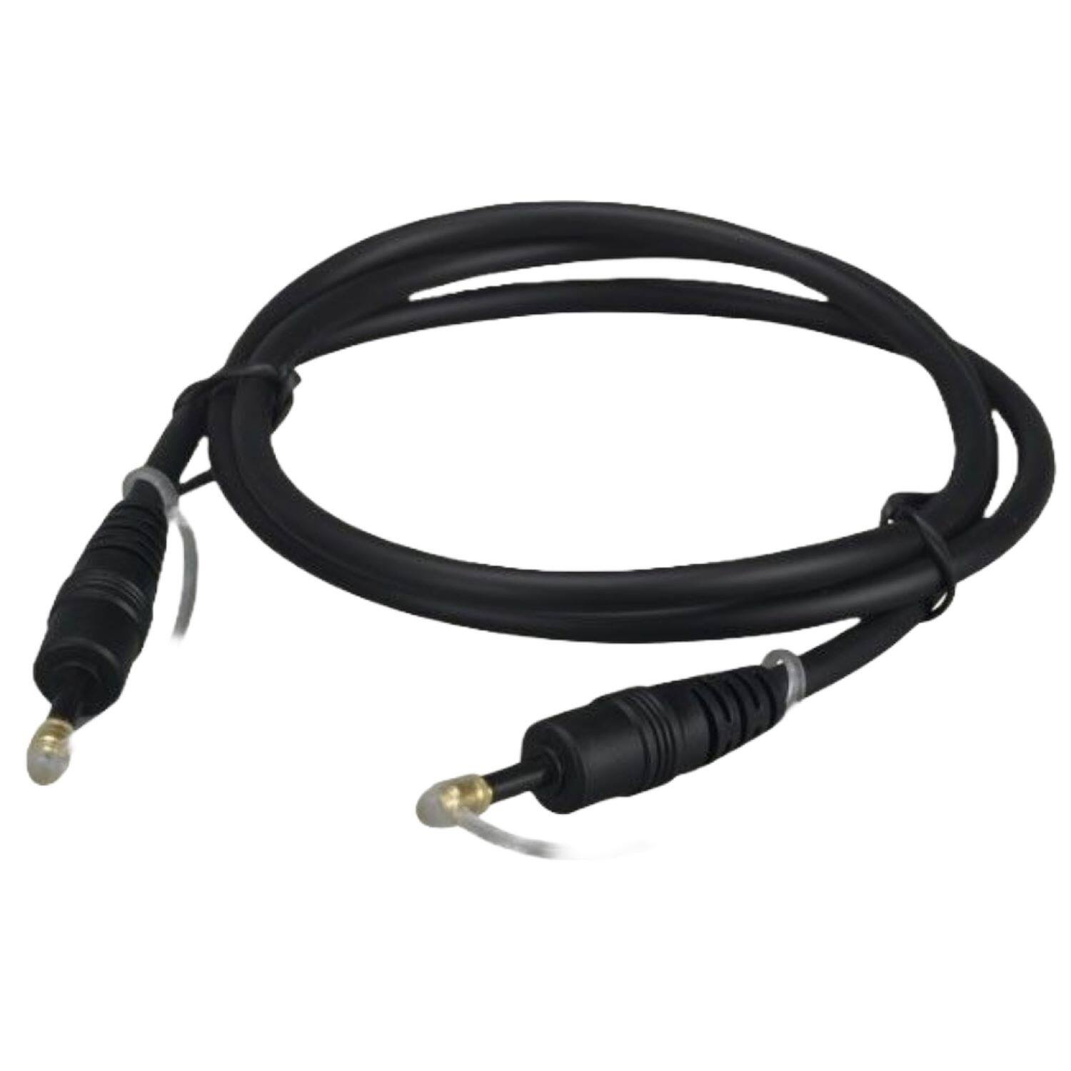 Front. Sanoxy - Sanoxy 12ft Mini-Toslink M/M Fiber Optic Audio Cable, Molded Type - Black.