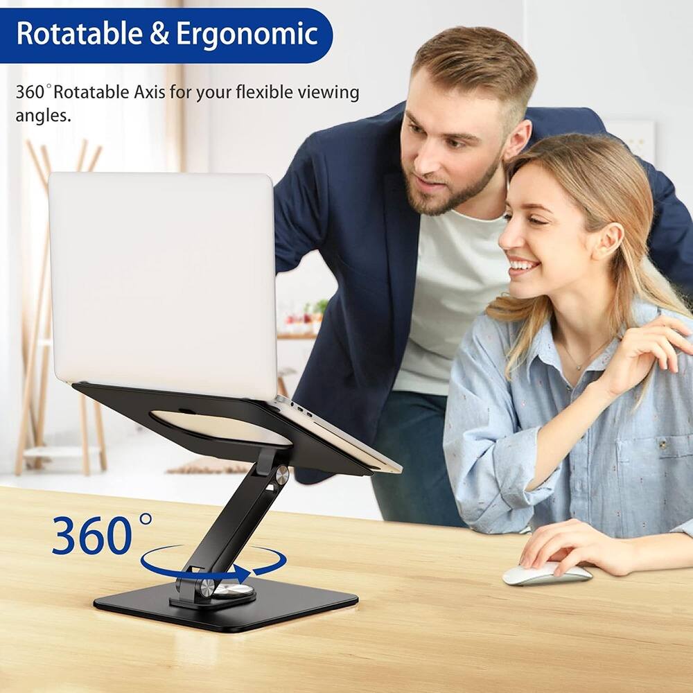 Rotatable & Ergonomic  
360° Rotatable Axis for your flexible viewing angles.