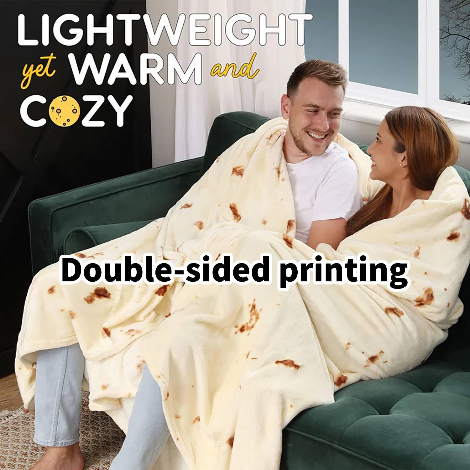 LIGHTWEIGHT yet WARM and COZY

Double-sided printing