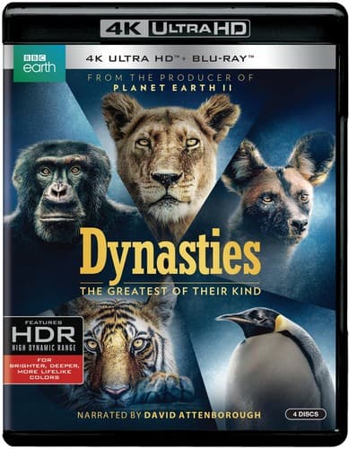 Dynasties The Greatest of Their Kind  - 4K Blu-Ray