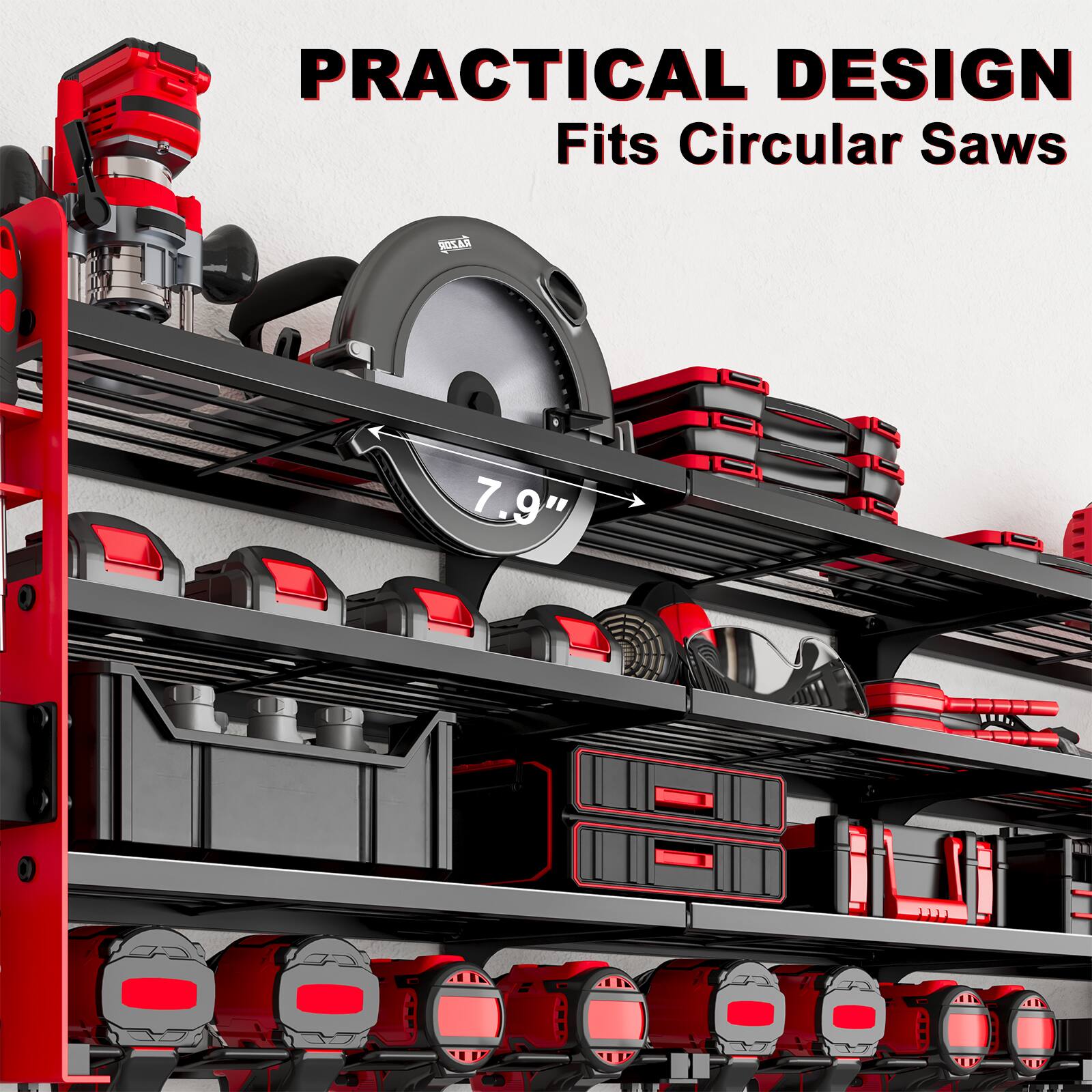 PRACTICAL DESIGN  
Fits Circular Saws  
SOAR 7.9"