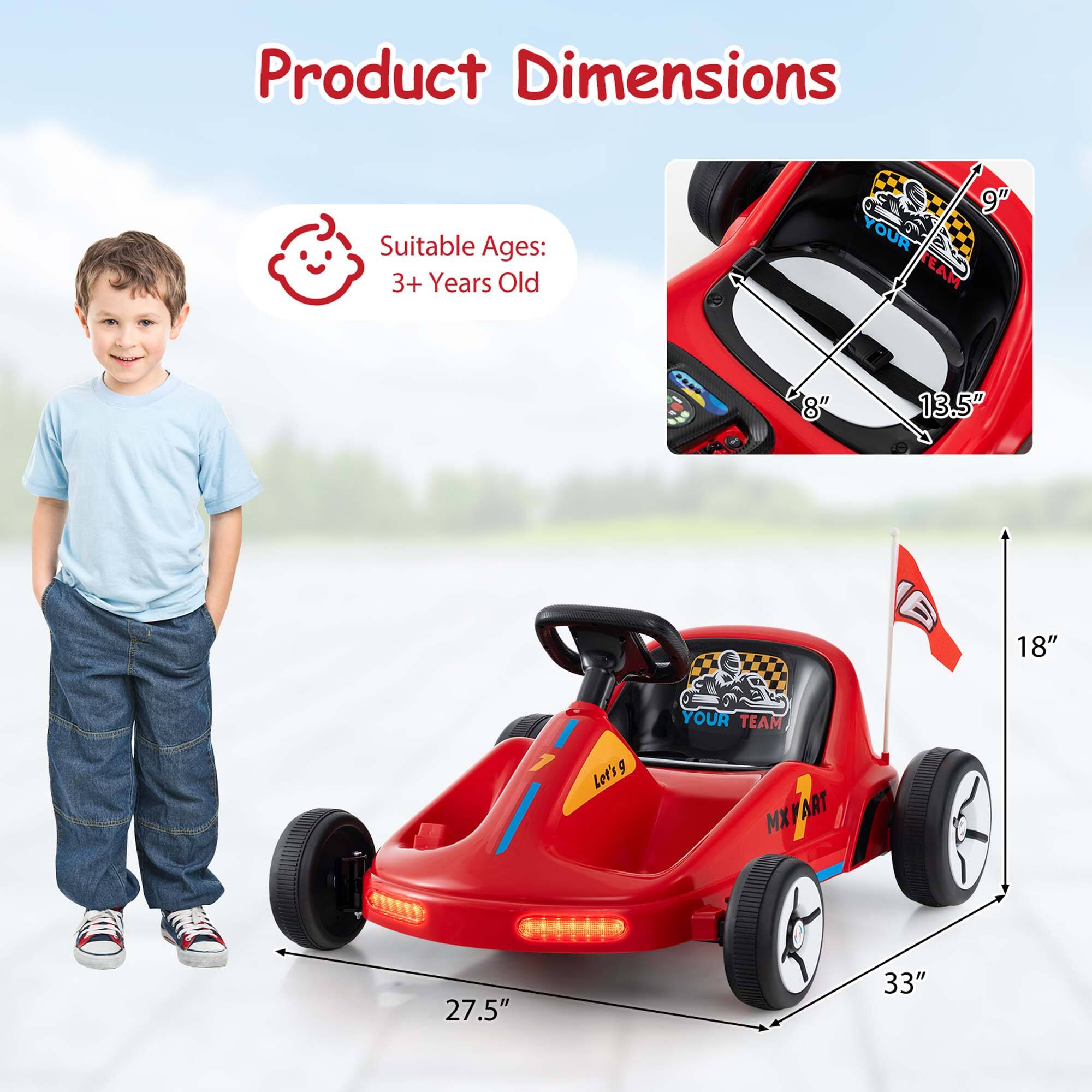 Product Dimensions

Suitable Ages: 3+ Years Old

YOUR TEAM MX PART

9"
8"
13.5"
18"
27.5"
33"