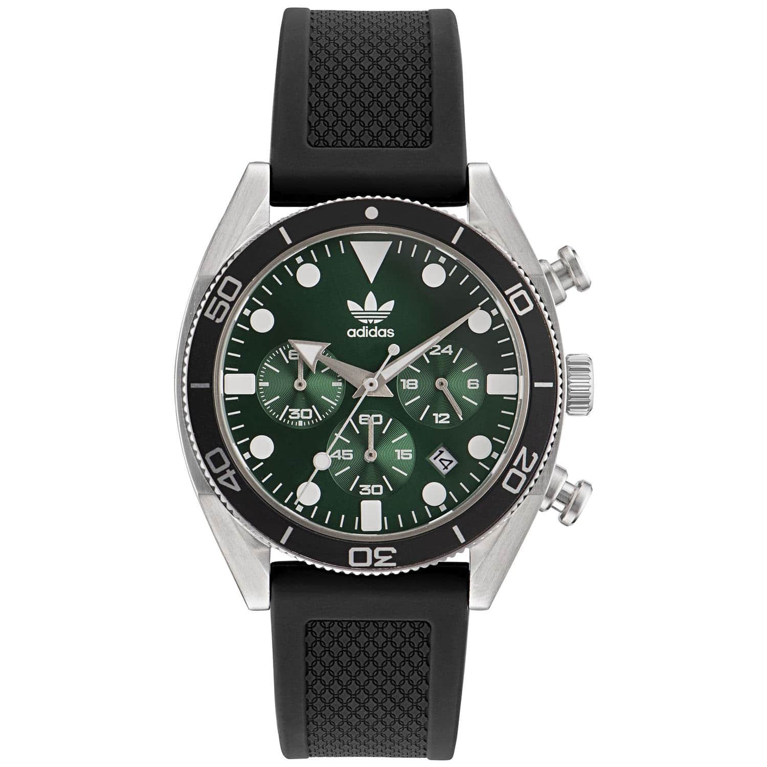 adidas - Men's Originals Fashion Edition Two Dial Watch - AOFH23005 - Green