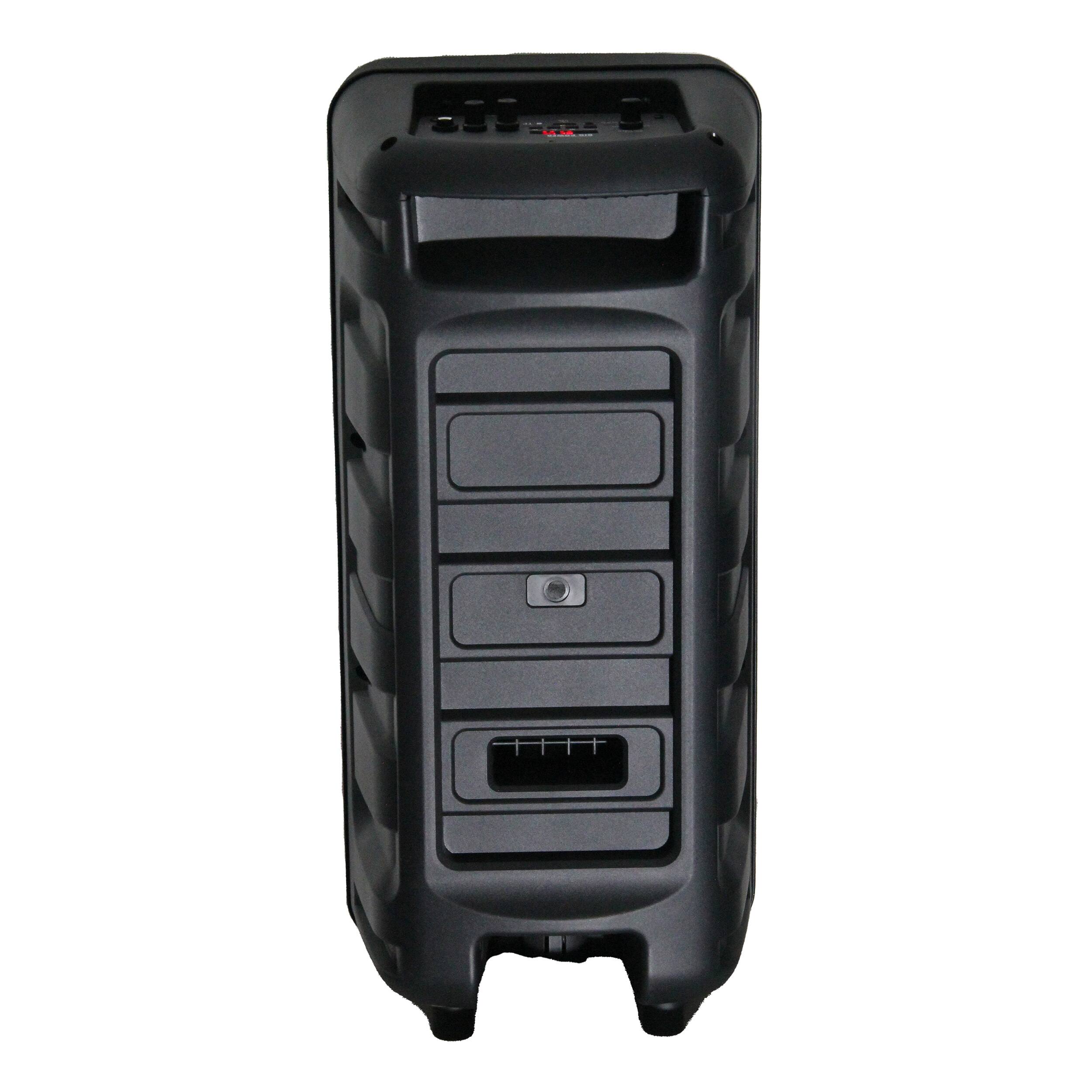 Alt View 4. iQ Sound - IQ Sound Dual 8 Inch Portable Bluetooth Speaker.