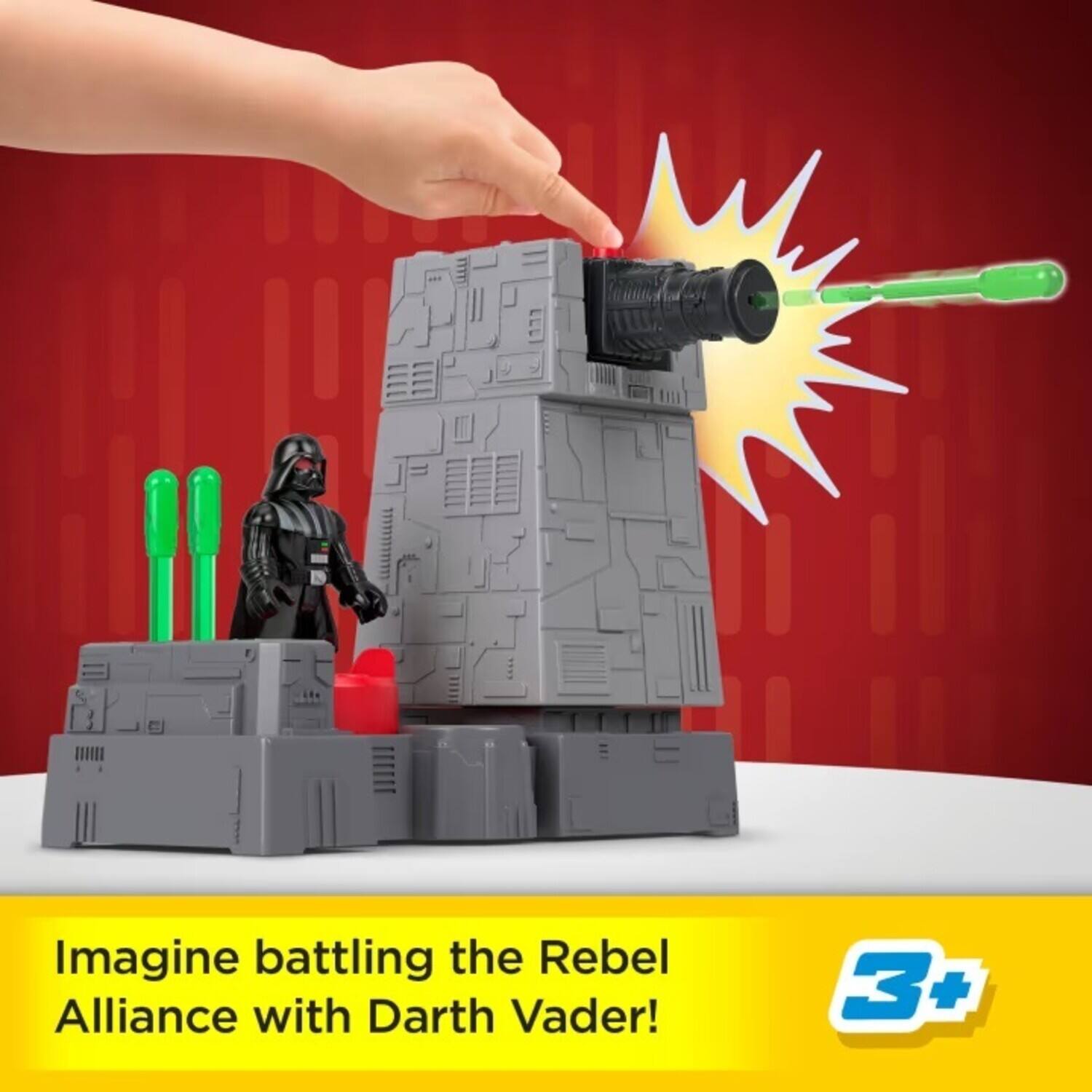 Imagine battling the Rebel Alliance with Darth Vader! 3+